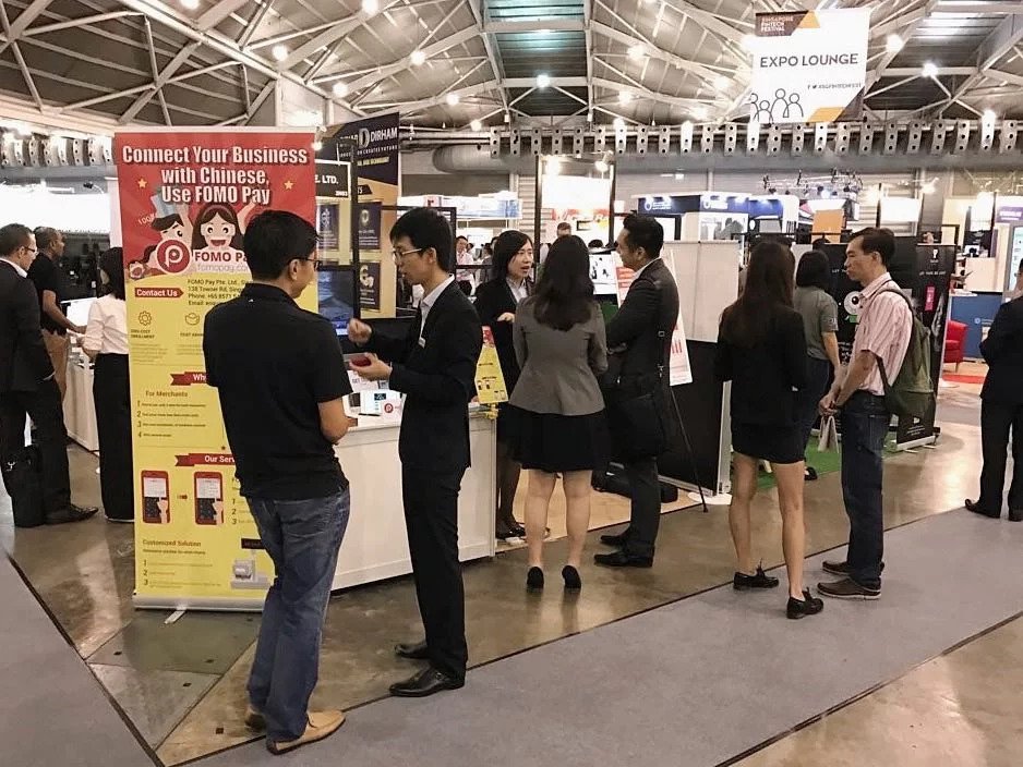 FOMO Pay showcases business solution at MAS Singapore Fintech Festival 2016