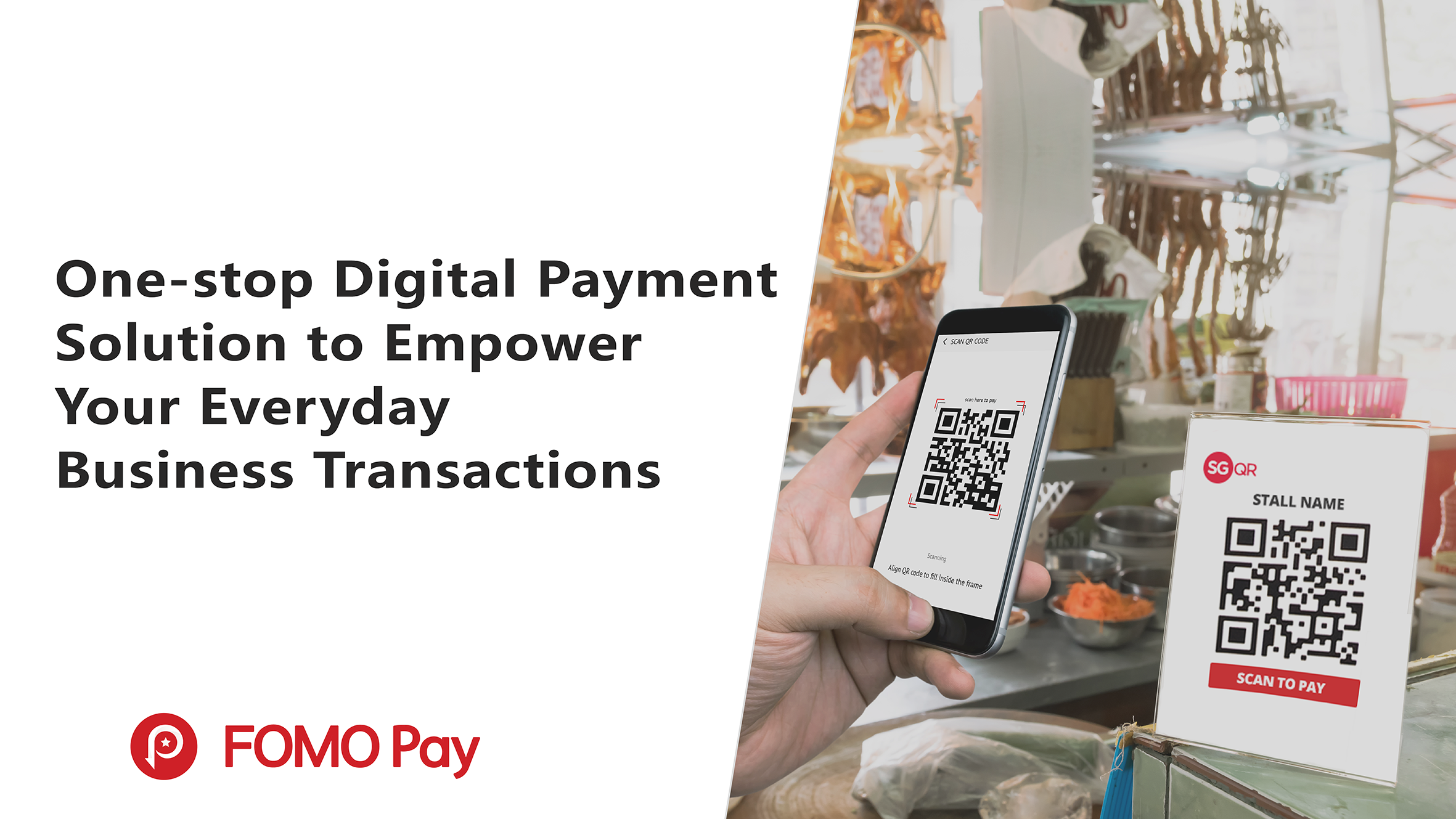 FOMO Pay to Support Singapore Hawker Centers with Digital Payment Solution